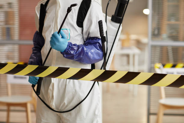 Professional Biohazard Cleanup technician working in Cleveland, TX